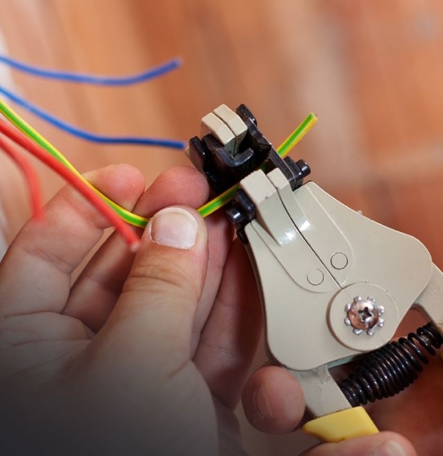 Design build service for electrical fixtures and wiring